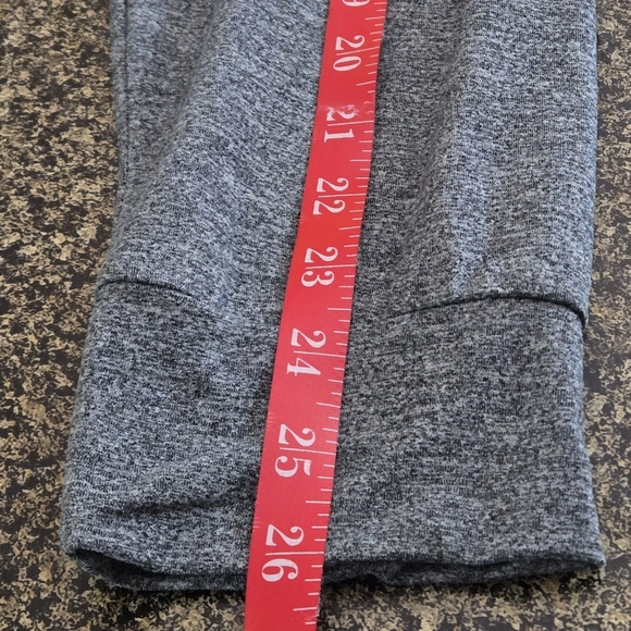 Balance Collection Marled Gray Long Sleeve Hoodie 2 Pockets Men's XL / TG - Picture 14 of 14